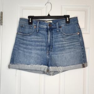 NWOT Madewell denim shorts size 12 / 31